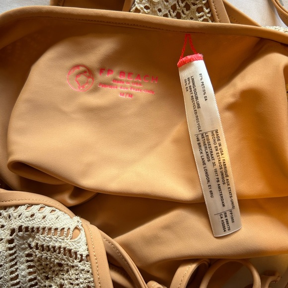 FREE PEOPLE crochet one piece swim - Picture 6 of 6